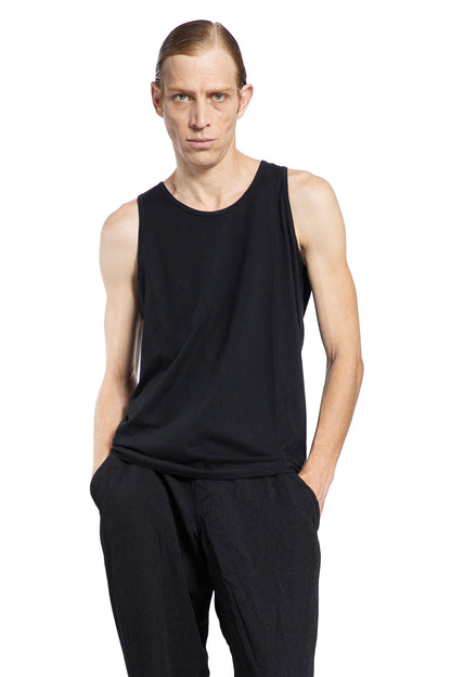 COMME DES GARCONS SHIRT MAN BLACK T-SHIRTS & TANK TOPS