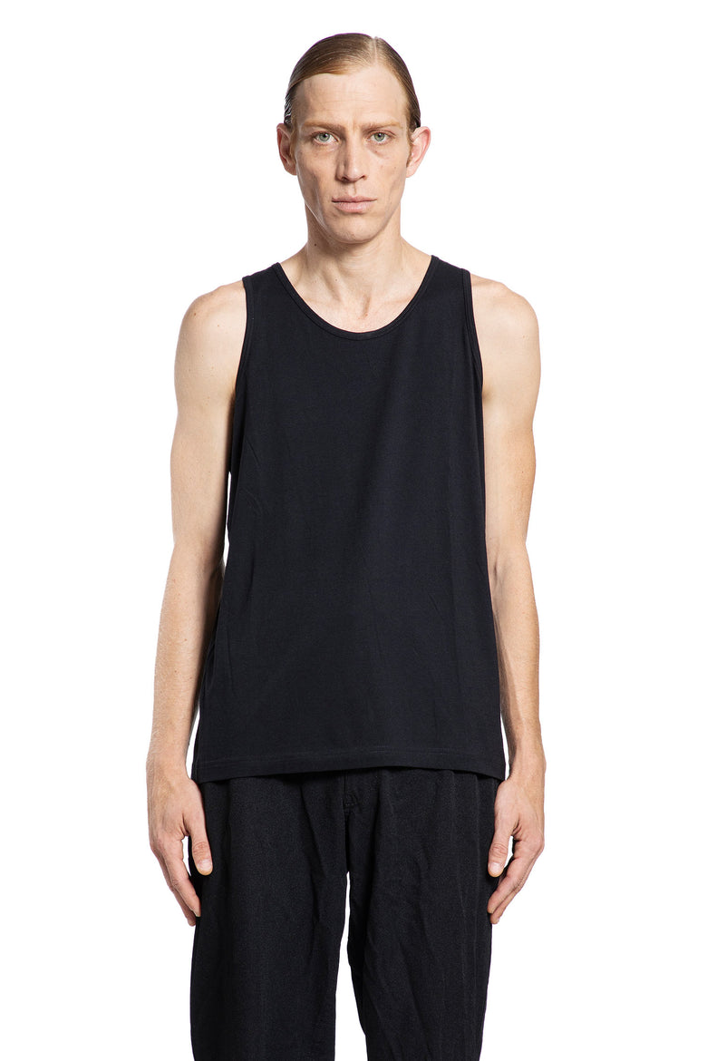 COMME DES GARCONS SHIRT MAN BLACK T-SHIRTS & TANK TOPS