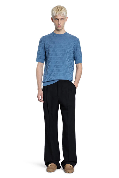 FENDI MAN BLUE T-SHIRTS & TANK TOPS - Antonioli.eu