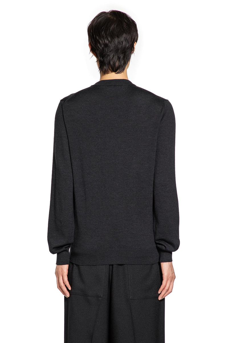 Crewneck Knitwear In Fleece Wool - Antonioli.eu