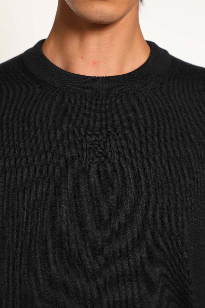 Crewneck Knitwear In Fleece Wool - Antonioli.eu