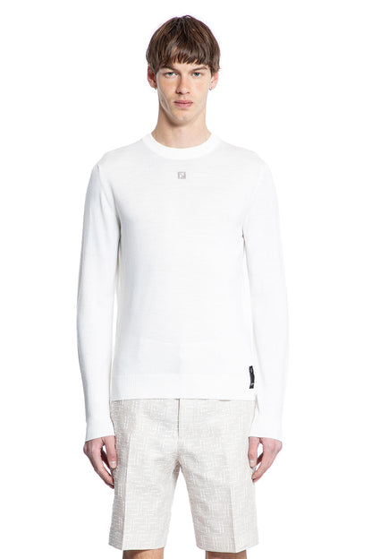 FENDI MAN WHITE KNITWEAR