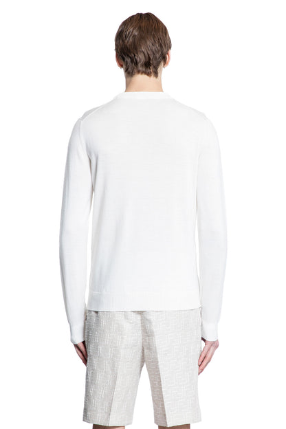 FENDI MAN WHITE KNITWEAR