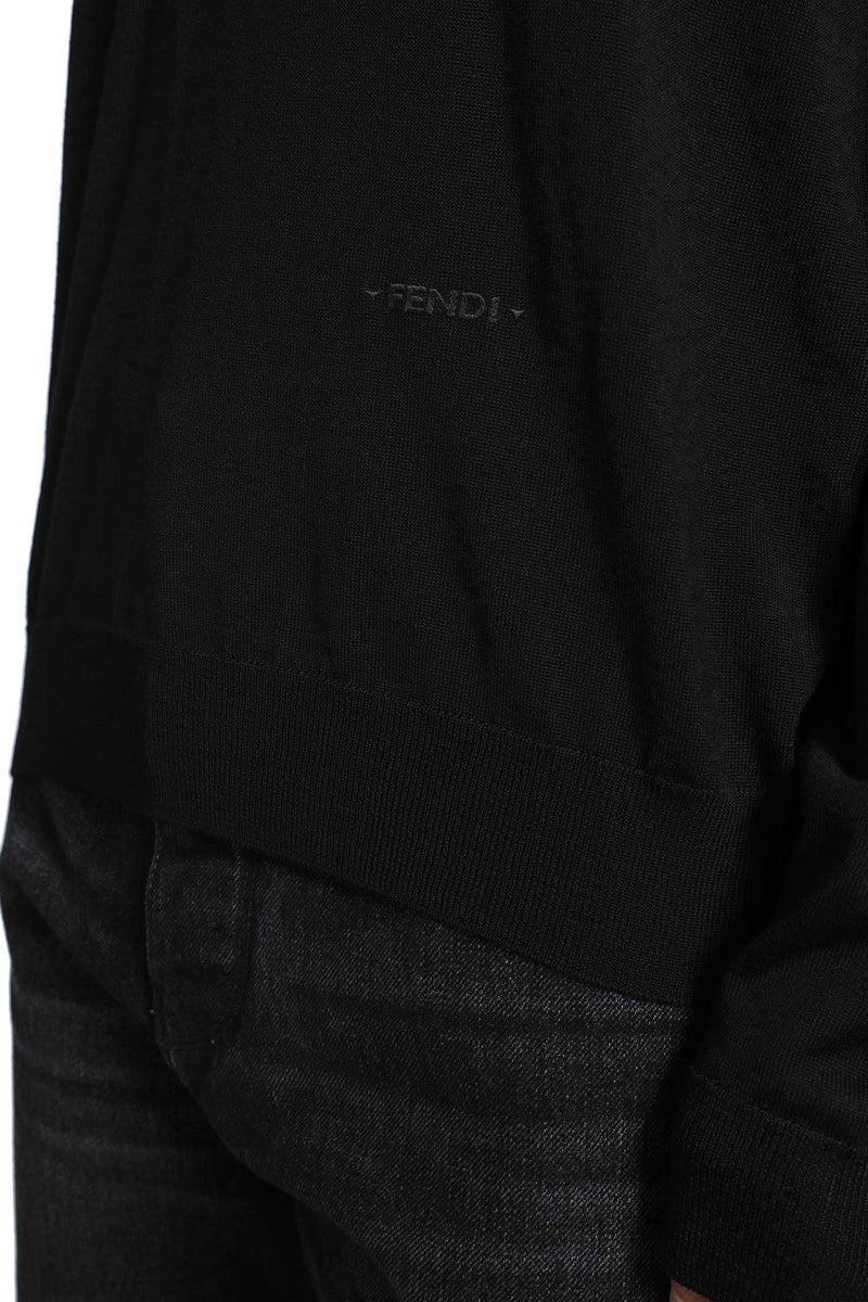 FENDI Wool V-Neck Sweater man