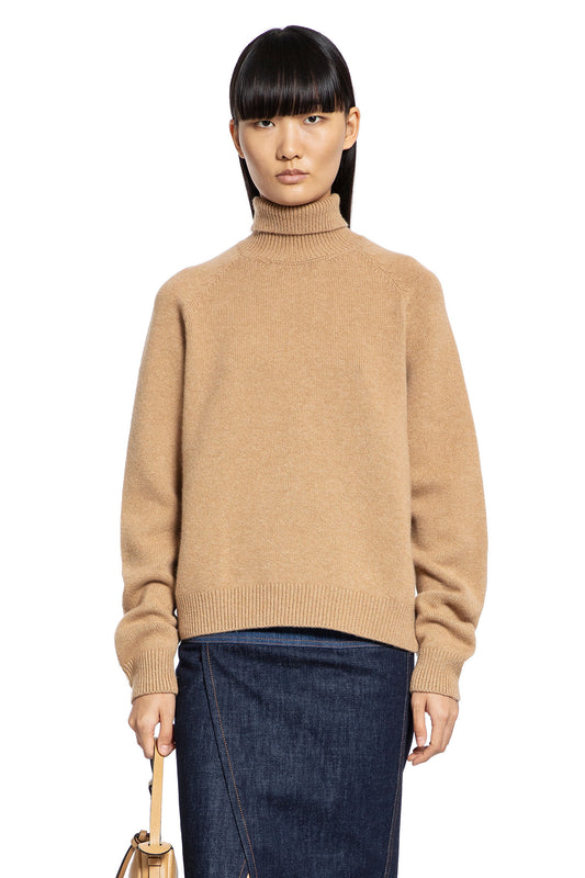 FENDI WOMAN BROWN KNITWEAR