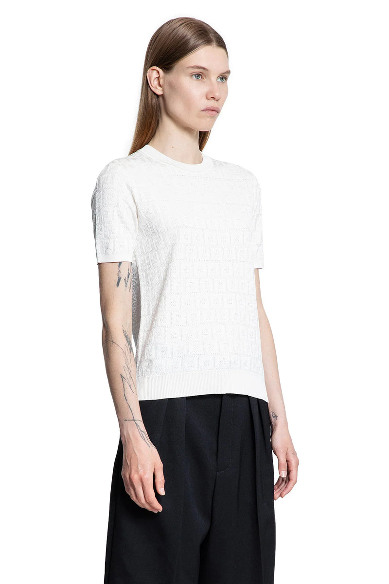 FF Viscose Cotton Knit Top - Antonioli.eu