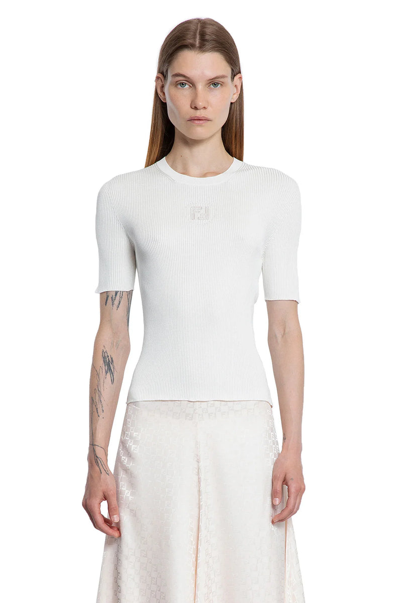 Fendi Stamp 1925 Short Sleeve Sweater - Antonioli.eu
