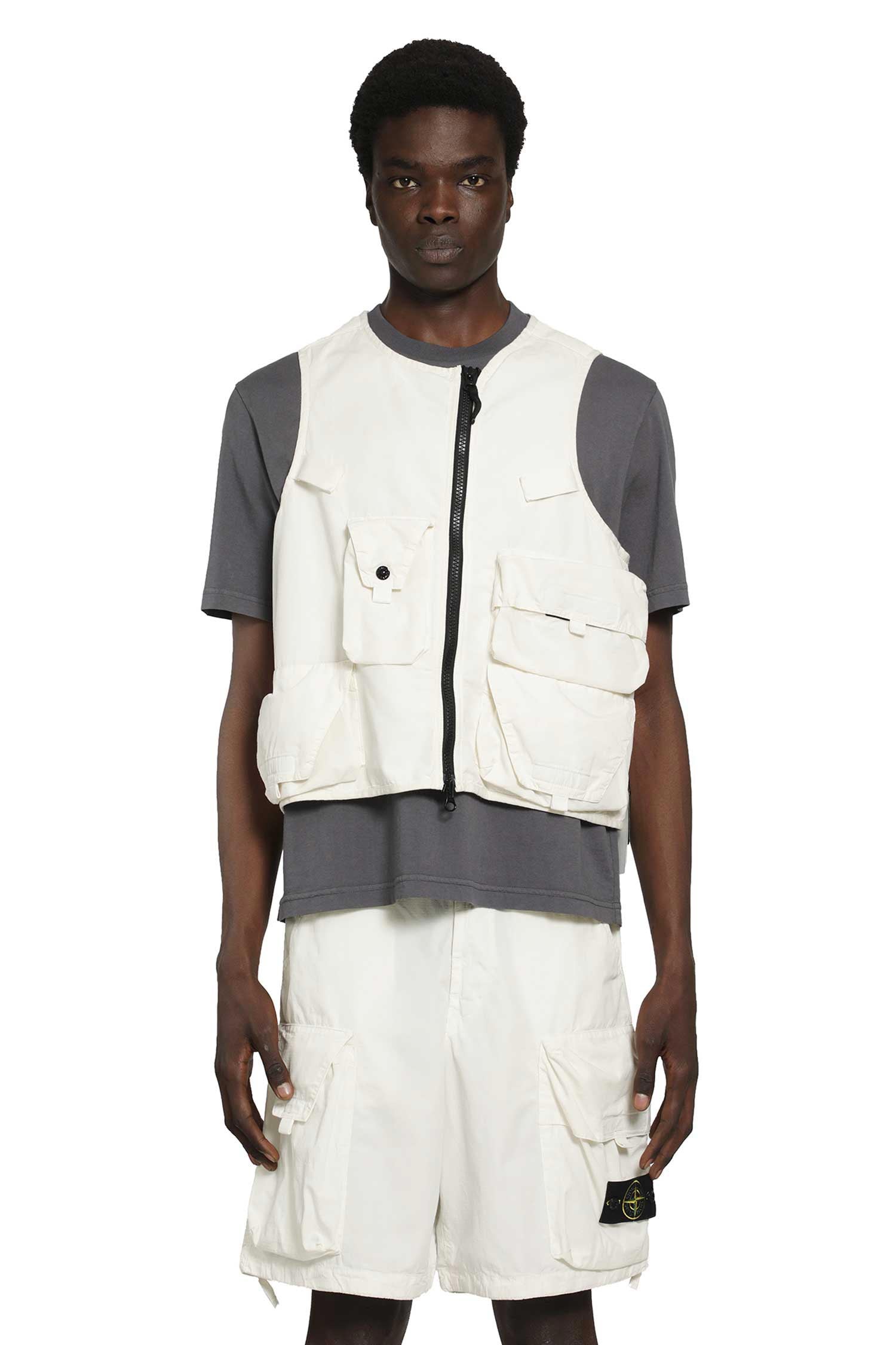 Cropped Utility Vest