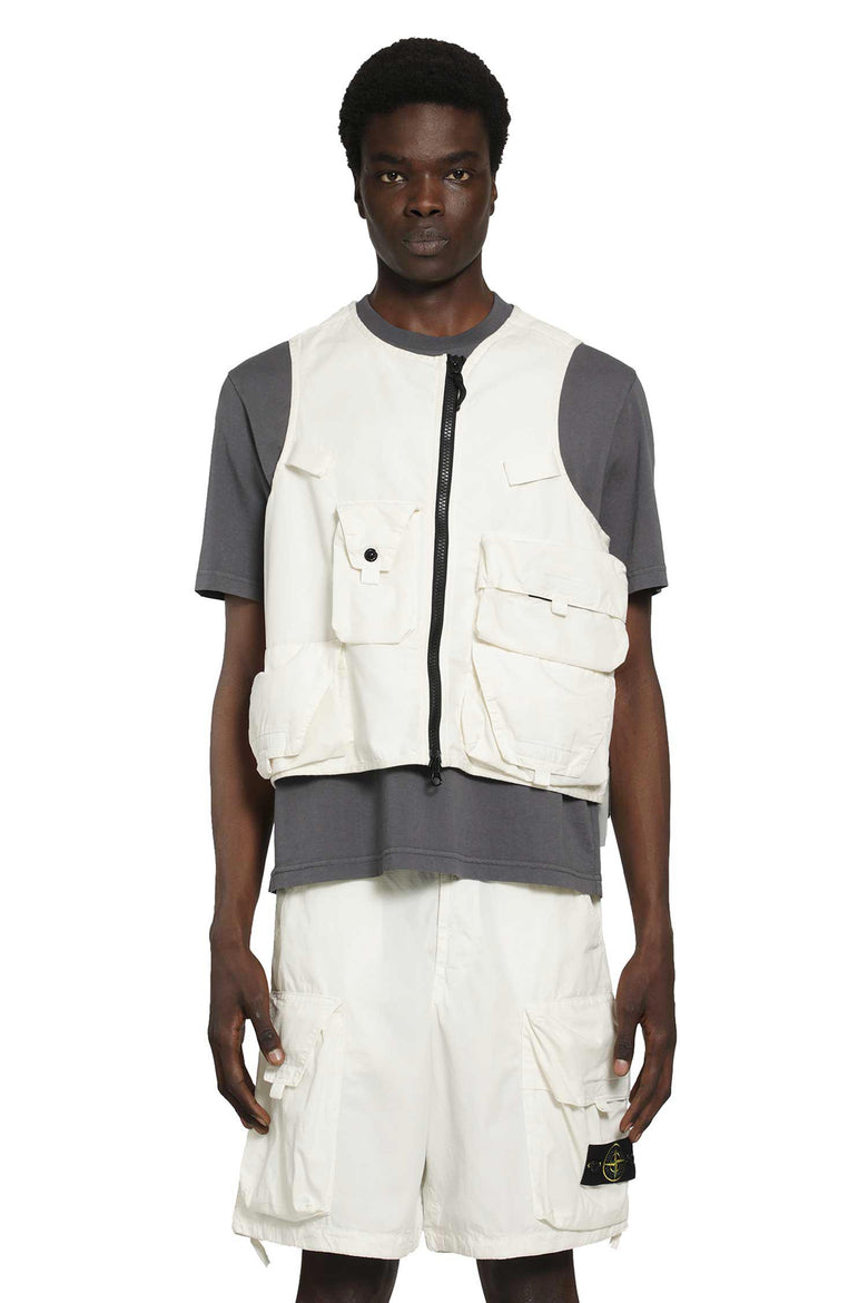 
              STONE ISLAND Cropped Utility Vest man
            