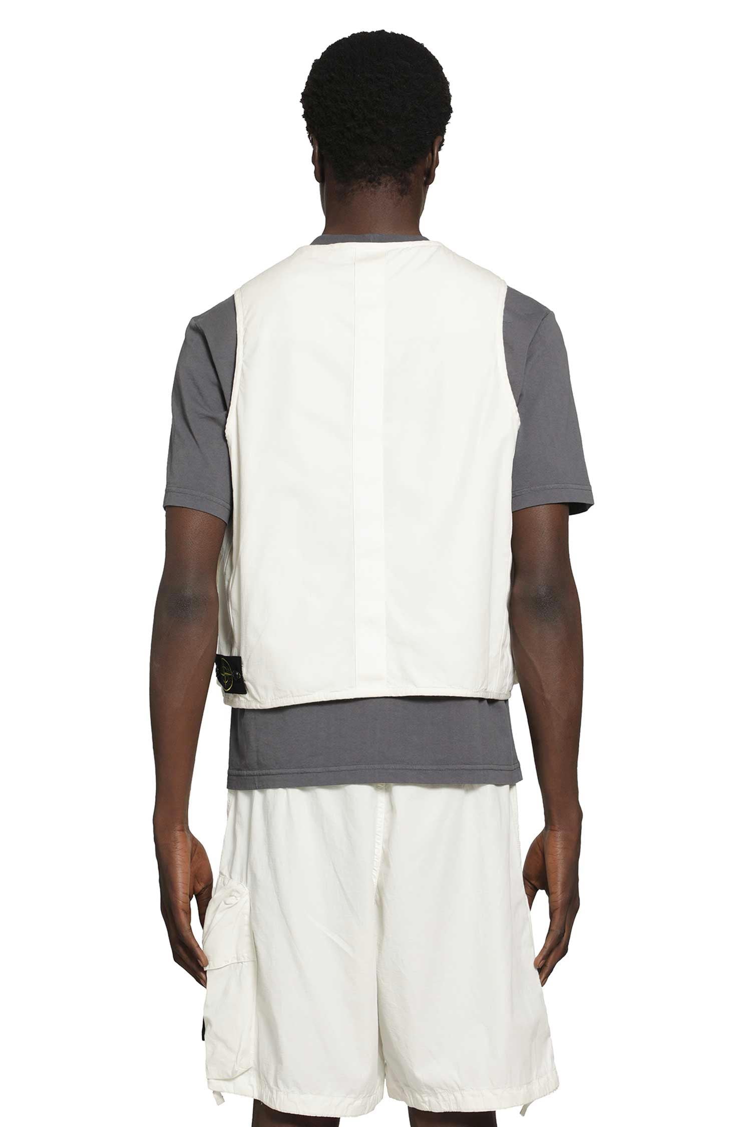 STONE ISLAND Cropped Utility Vest man