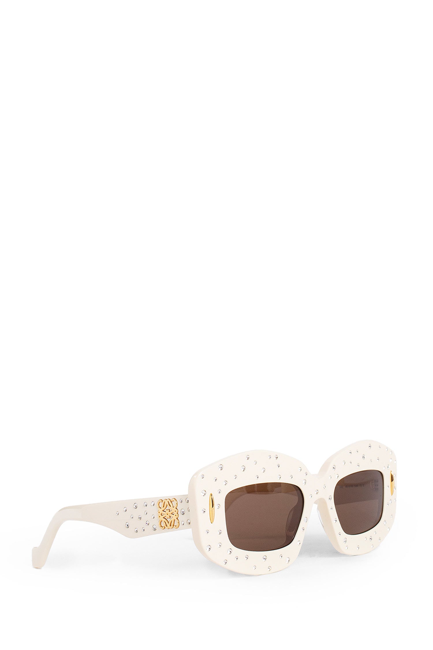 LOEWE UNISEX OFF-WHITE EYEWEAR