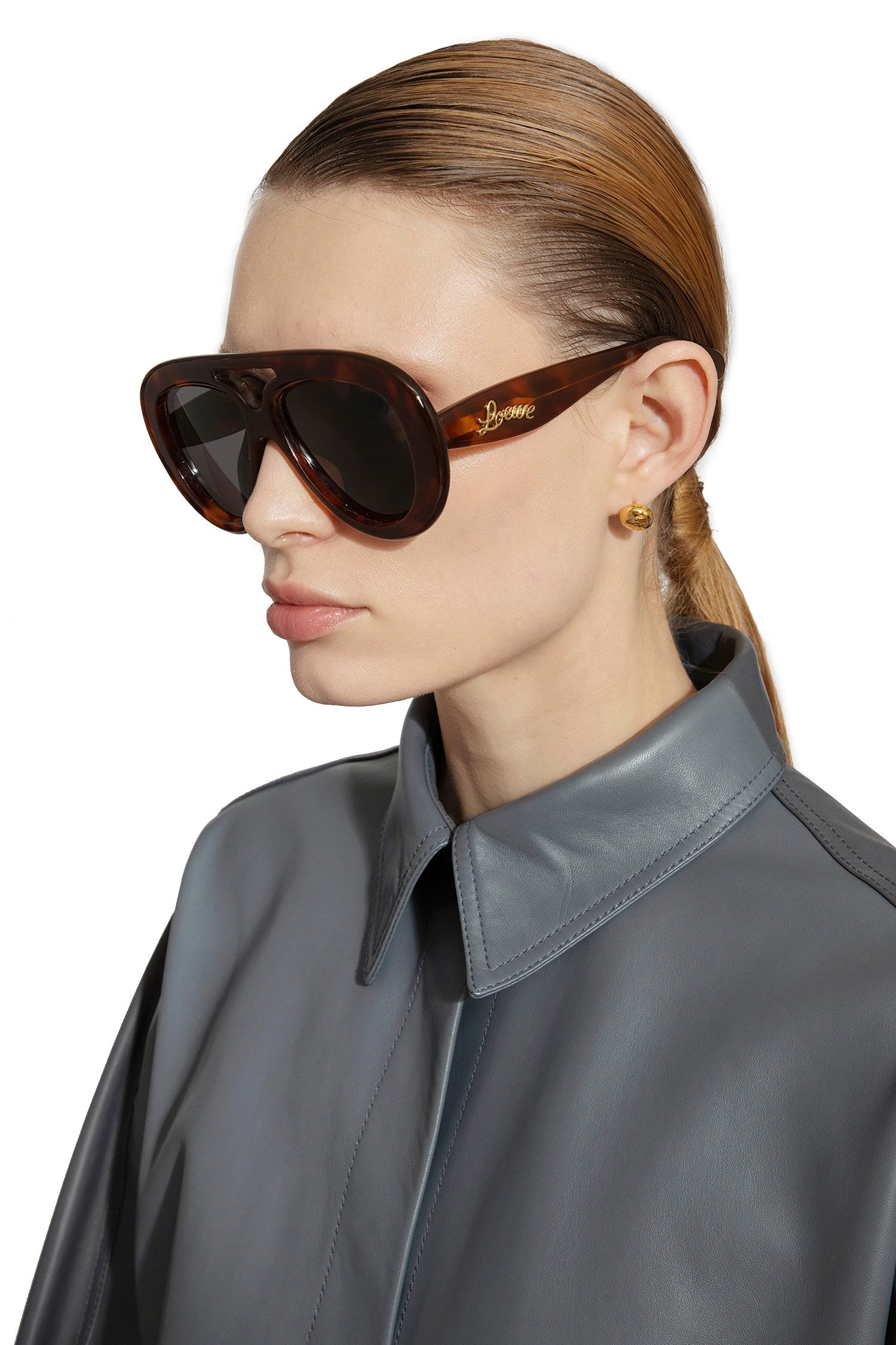 LOEWE UNISEX BROWN EYEWEAR