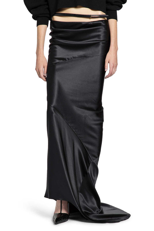 Silk Satin long Bias Skirt - Antonioli.eu