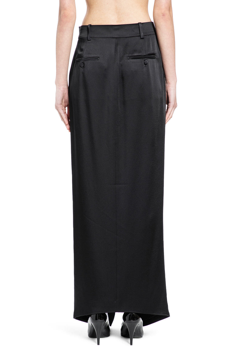 TOM FORD Crepe Envers Satin Tailored Maxi Skirt woman