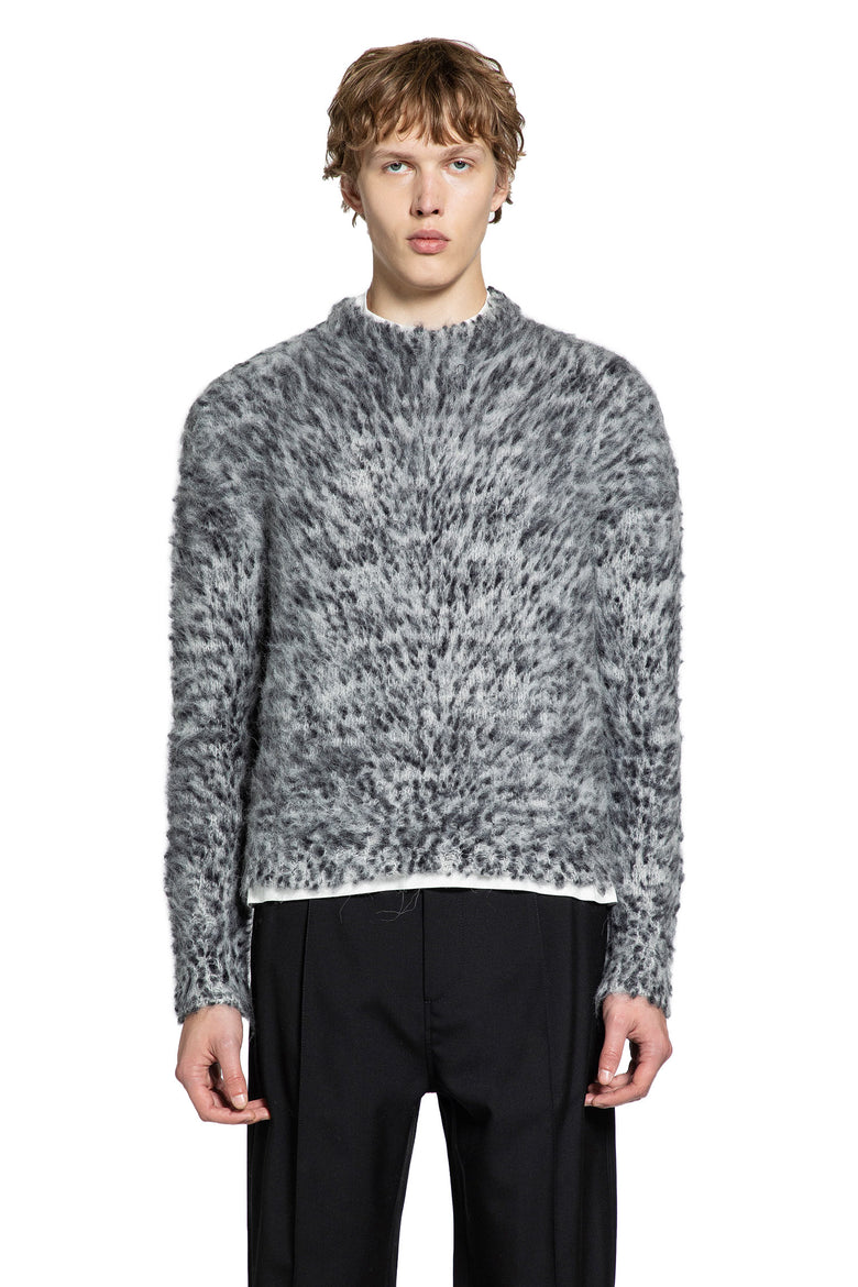 MARNI MAN GREY KNITWEAR