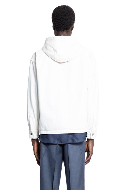 PRADA MAN WHITE SWEATSHIRTS