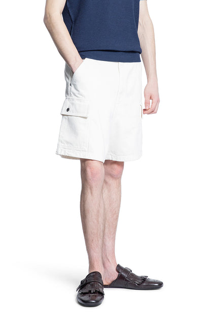 PRADA MAN WHITE SHORTS & SKIRTS