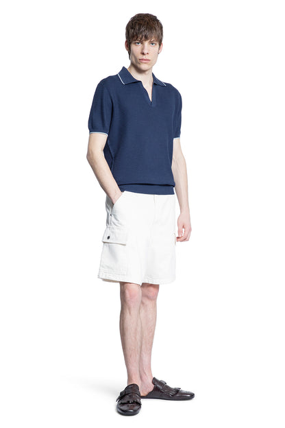 PRADA MAN WHITE SHORTS & SKIRTS