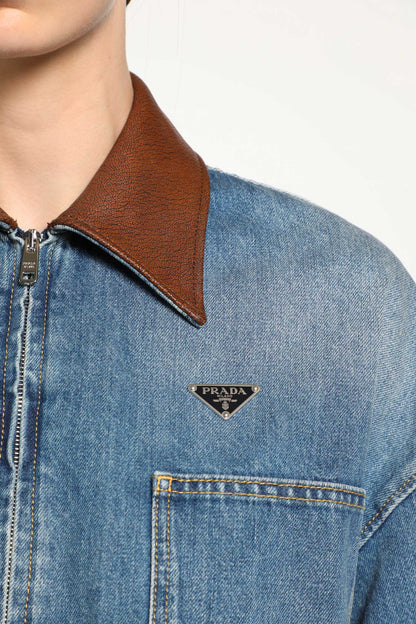 Cropped Denim Jacket