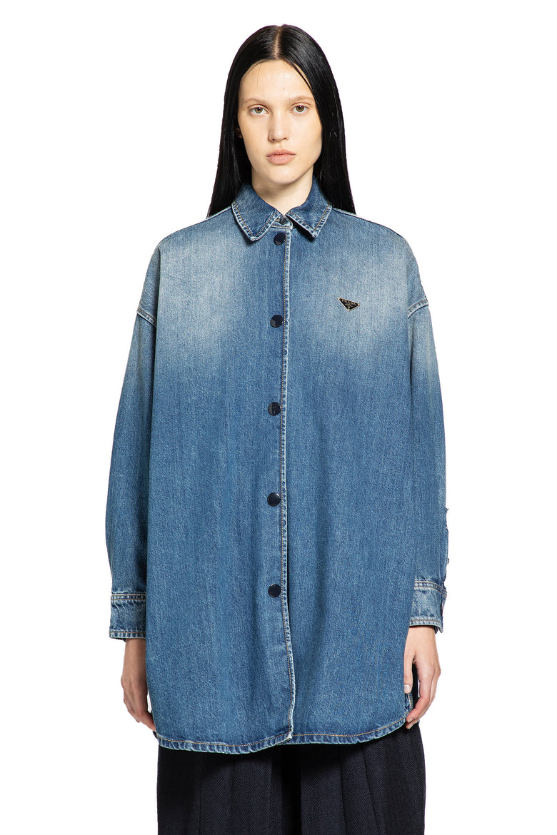Oversized Denim Shirt