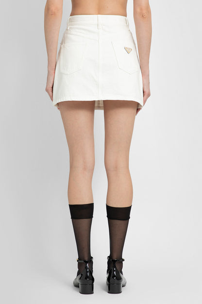 PRADA WOMAN WHITE SKIRTS