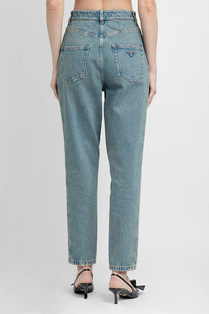 PRADA WOMAN BLUE JEANS