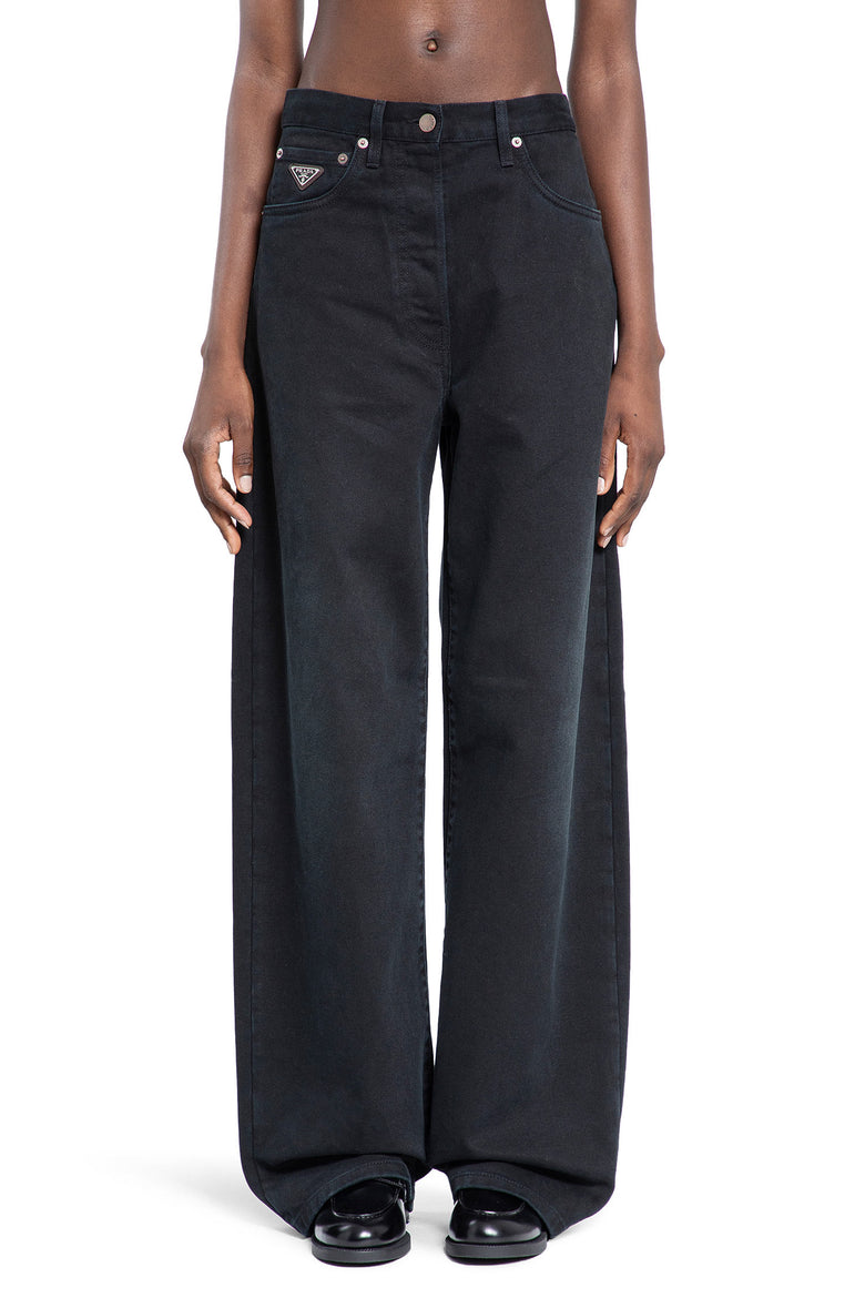 PRADA WOMAN BLACK JEANS