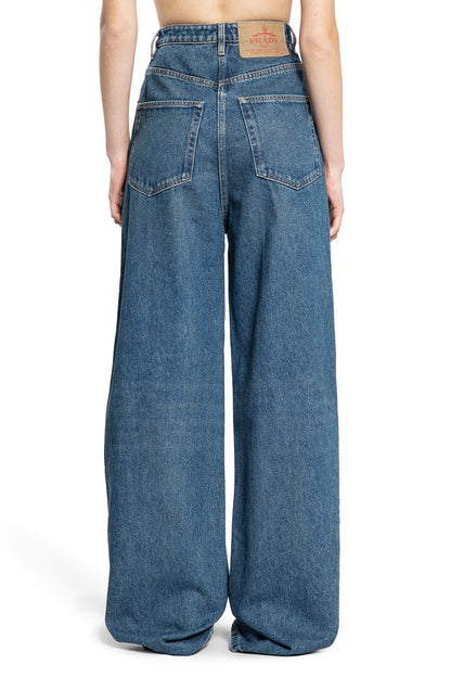 PRADA WOMAN BLUE JEANS