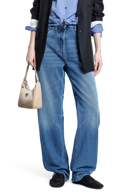 PRADA WOMAN BLUE JEANS