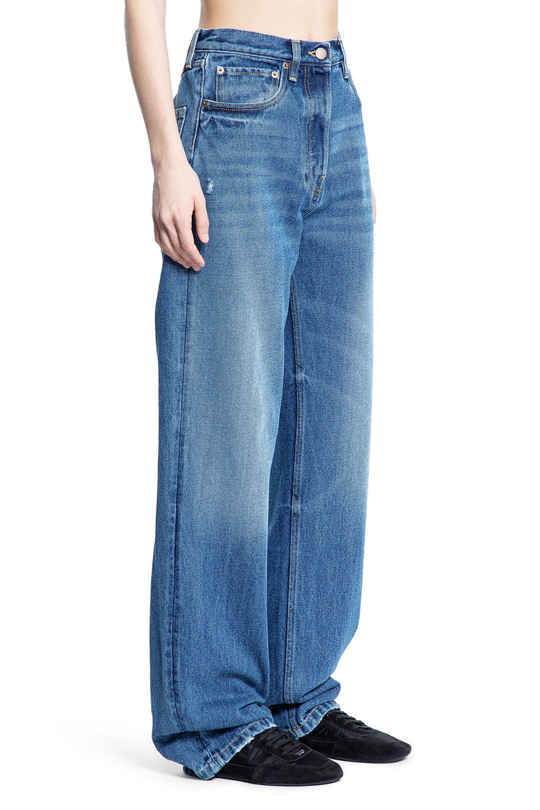 PRADA WOMAN BLUE JEANS