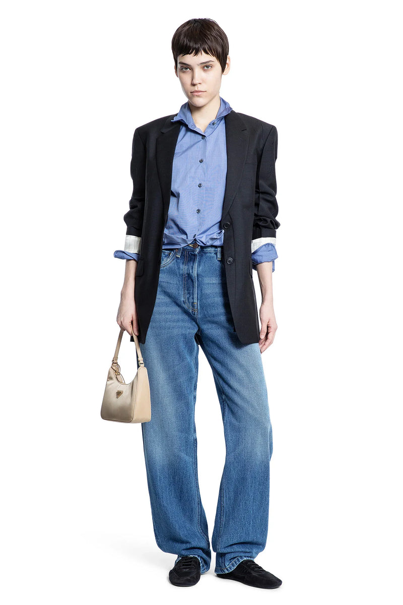 5 Pocket Wide Leg Jeans - Antonioli.eu