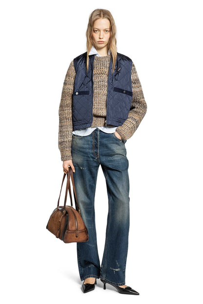 Straight Leg Washed Denim Jeans