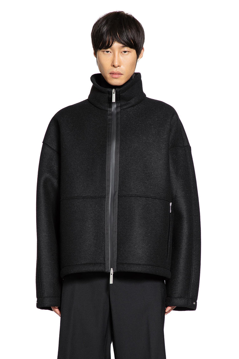 Felt Zip-Up Jacket