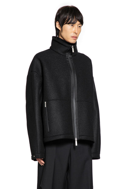 Felt Zip-Up Jacket