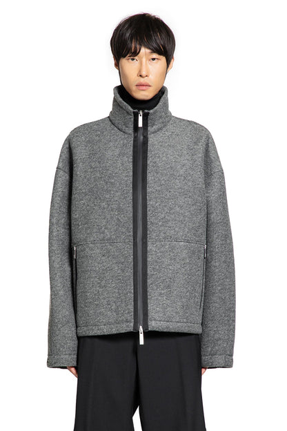 Felt Zip-Up Jacket