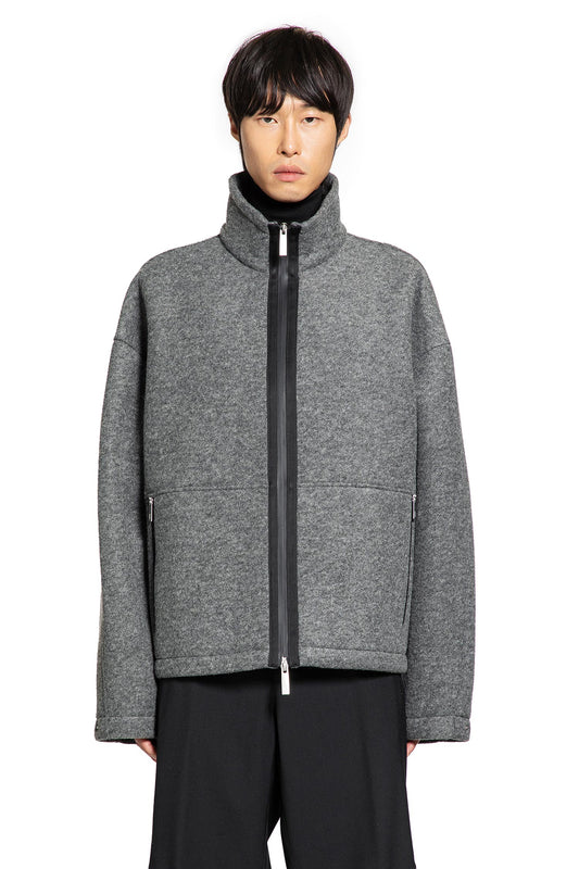 Felt Zip-Up Jacket