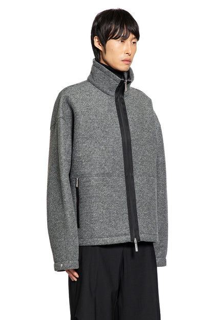 Felt Zip-Up Jacket