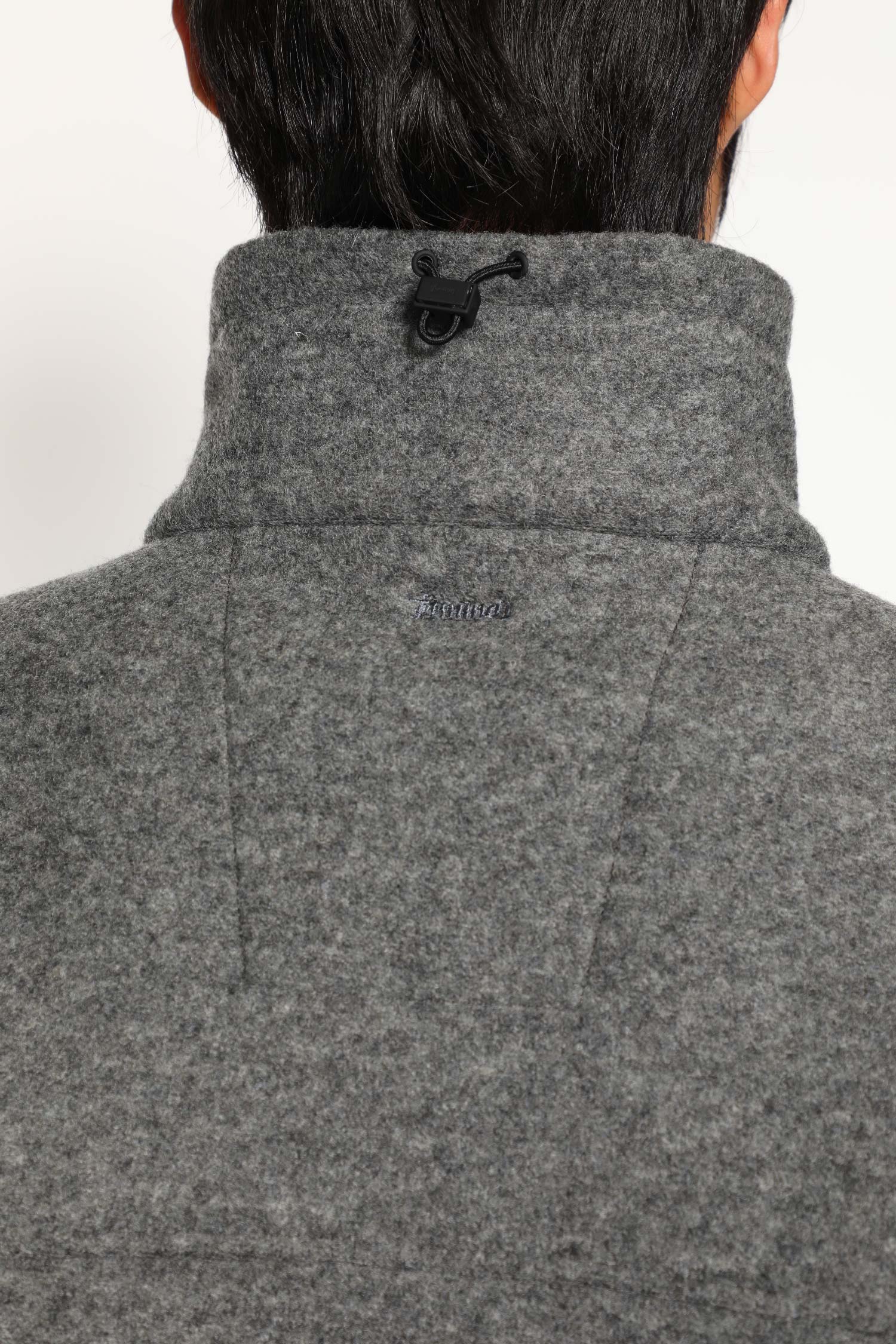 Felt Zip-Up Jacket