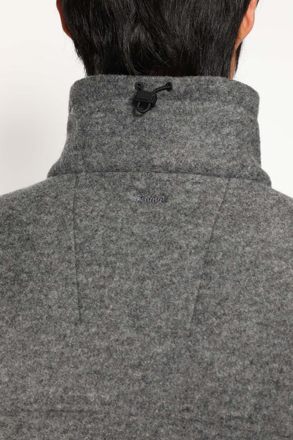 Felt Zip-Up Jacket