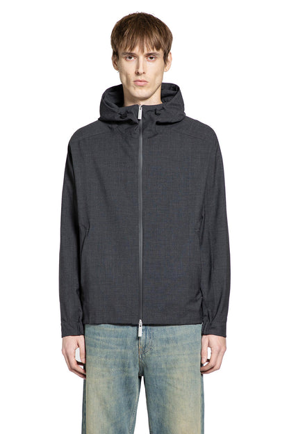 Wool Touch Hooded Jacket