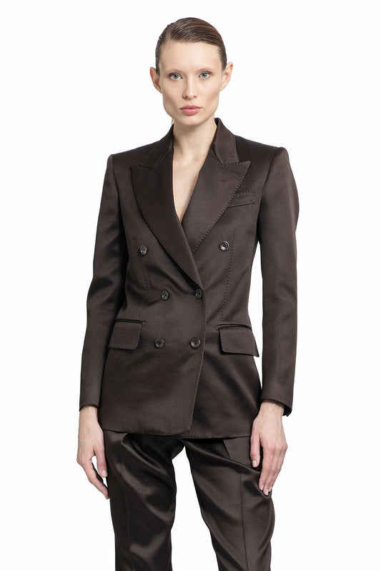 TOM FORD WOMAN BROWN BLAZERS