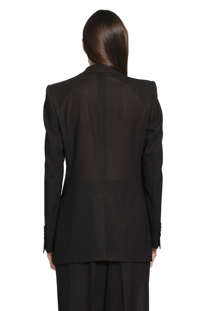 TOM FORD Light Virgin Wool Double-Breasted Blazer woman