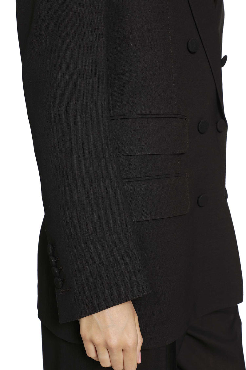 TOM FORD Light Virgin Wool Double-Breasted Blazer woman