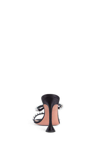 AMINA MUADDI WOMAN BLACK MULES