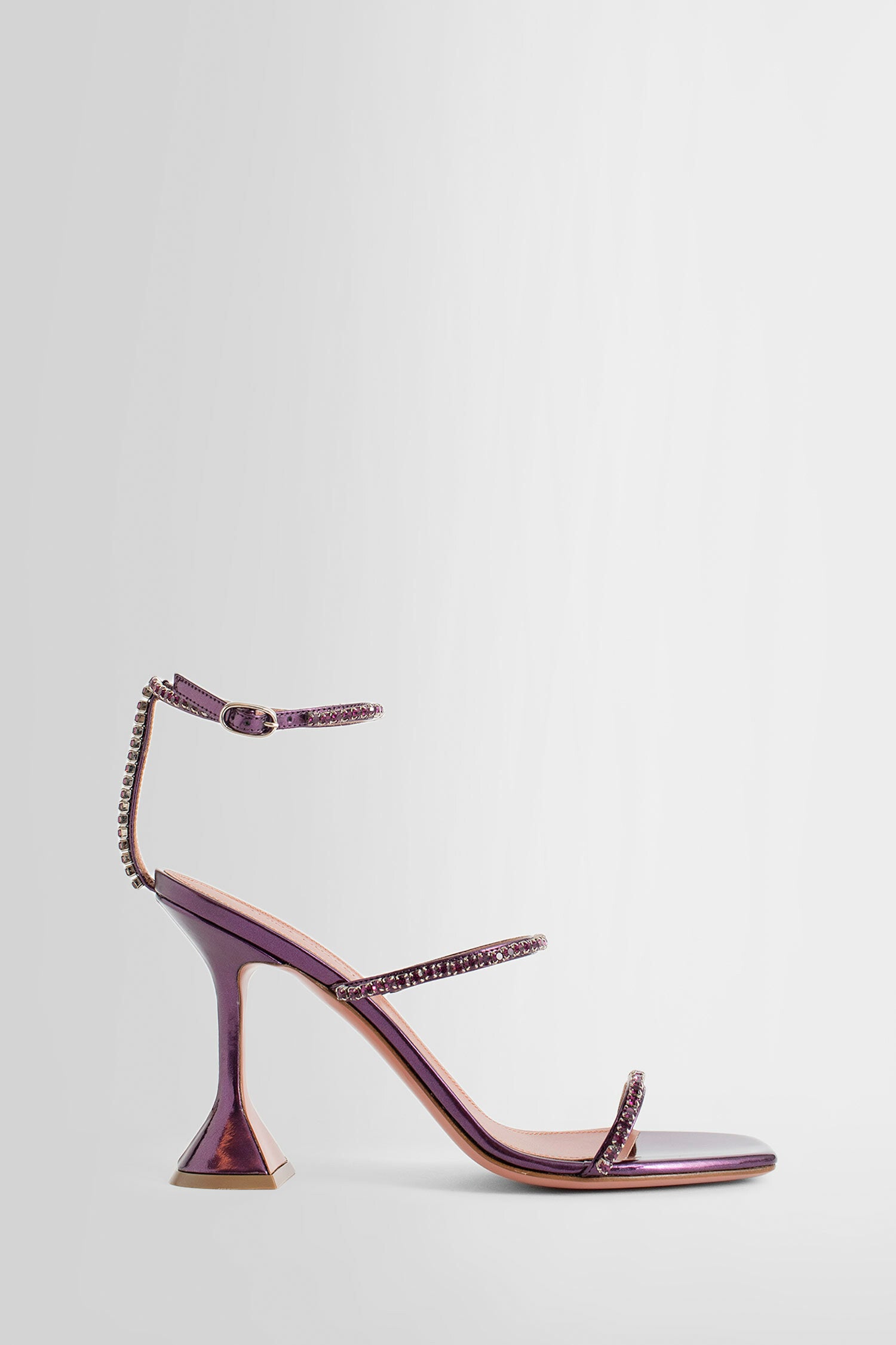 AMINA MUADDI WOMAN PURPLE SANDALS