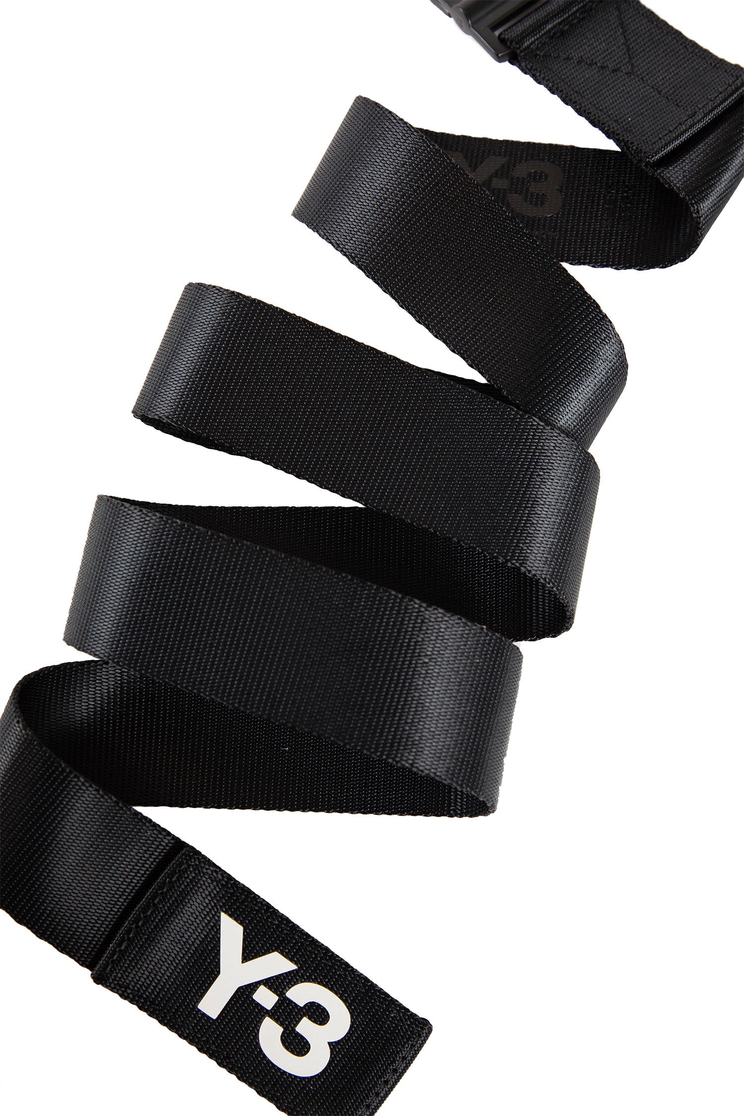 Y-3 MAN BLACK BELTS