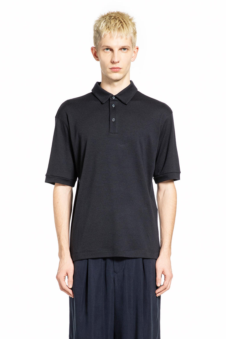 Pure Cashmere Interlock Polo Shirt