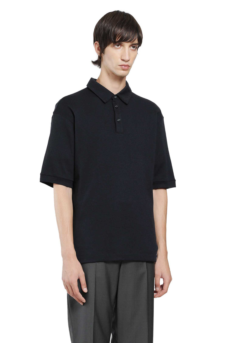 
              GIORGIO ARMANI Pure Cashmere Interlock Polo Shirt man
            