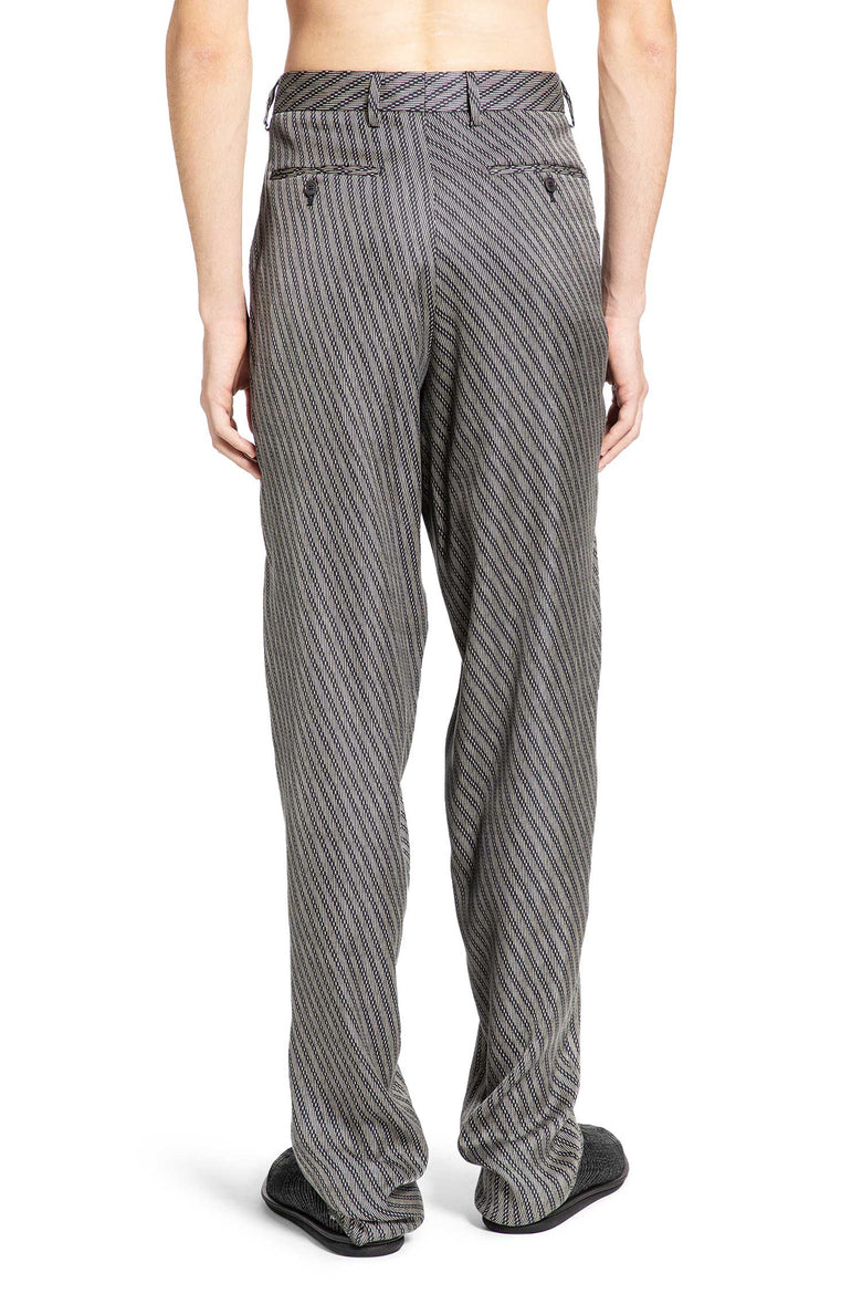 GIORGIO ARMANI Diagonal Printed Trousers man