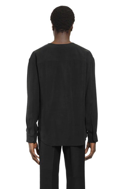 V-Neck Shirt in Viscose